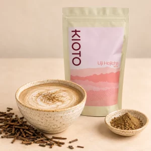 Uji Hojicha latte 120g.
